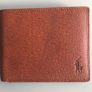 Polo pigskin billfold